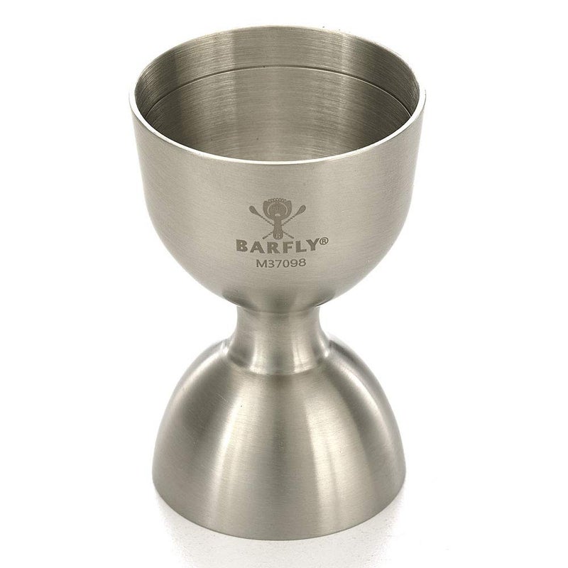 Barfly M37098 Heavy-Duty Straight Rim Bell Jigger, 25 ml x 50 ml, Stainless Steel - Image 2